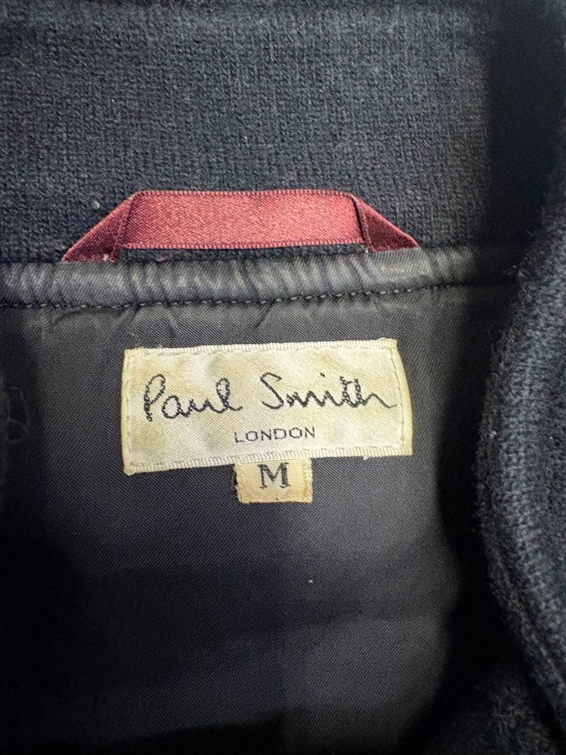 【希少】Paul Smith ポールスミス ウールジャケット ジップアップ