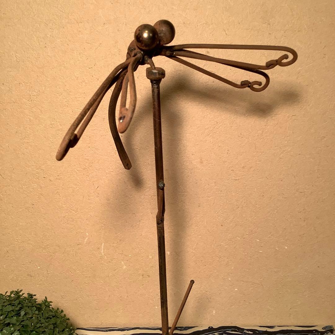 戦国時代・古鉄「縁起勝虫・蜻蛉」ご利益・武士道・茶道・風情・侘び寂び・秘蔵鍛冶造