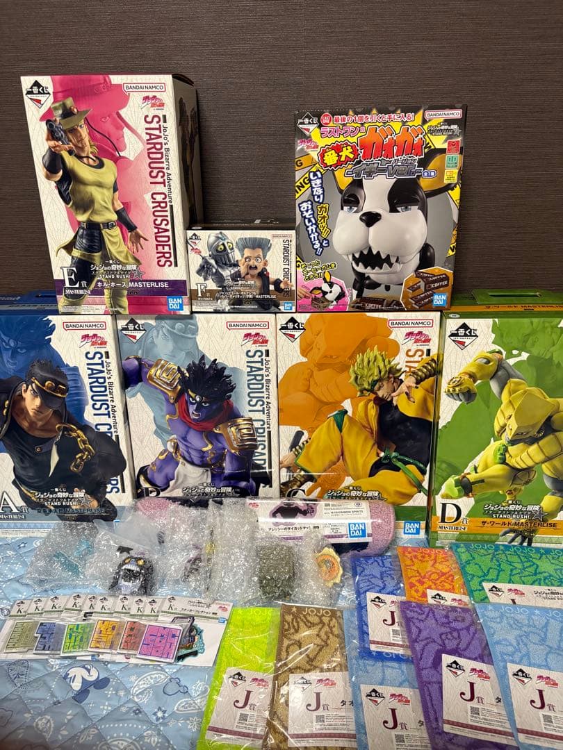 一番くじ　ジョジョの奇妙な冒険　A賞 B賞 C賞 D賞 E賞 F賞　フィギュア