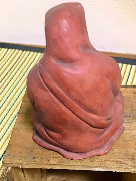 骨董          探幽達磨 在銘あり