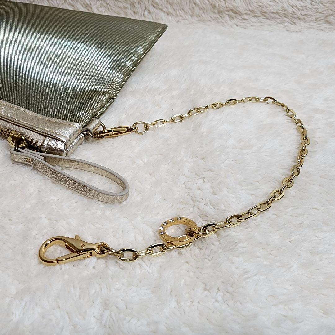 アンテプリマ ゴールド ワイヤーバッグ インナーポーチ ラインストーン 付属品有