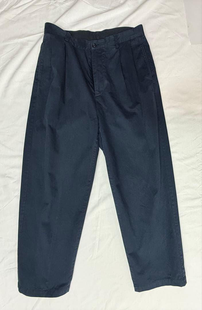 パンツ a.presse 23SS navy Chino Trousers size3