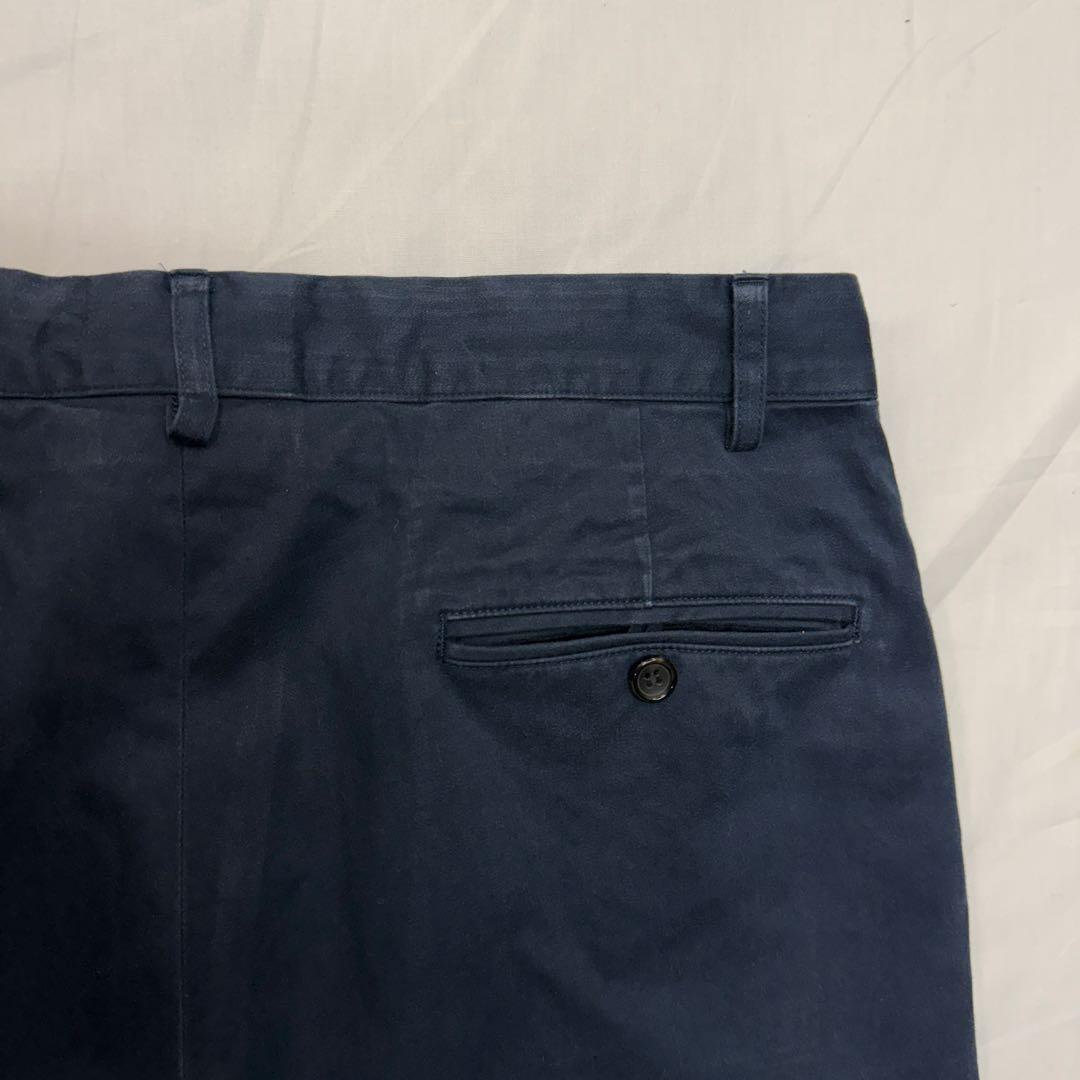 パンツ a.presse 23SS navy Chino Trousers size3