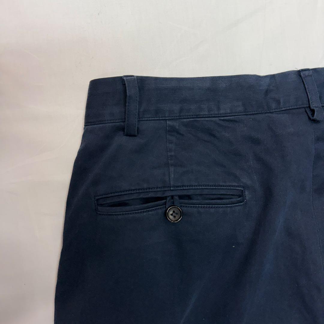 パンツ a.presse 23SS navy Chino Trousers size3