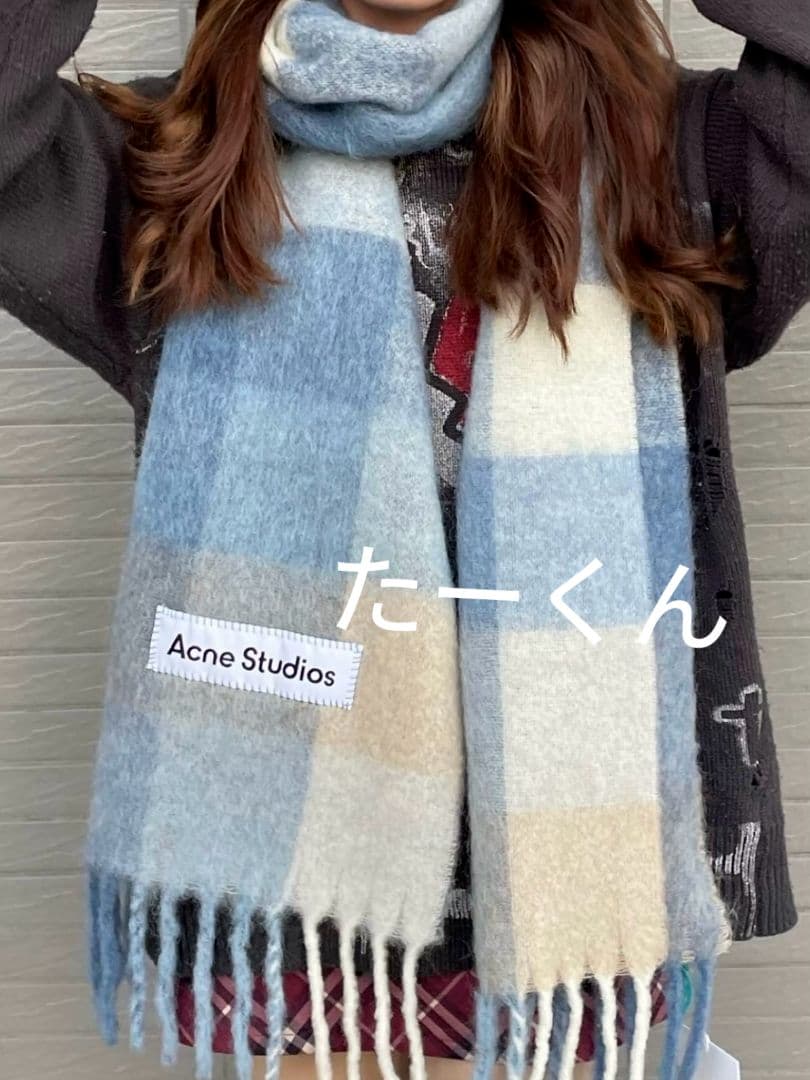 新品 Acne Studios マフラー 男女兼用