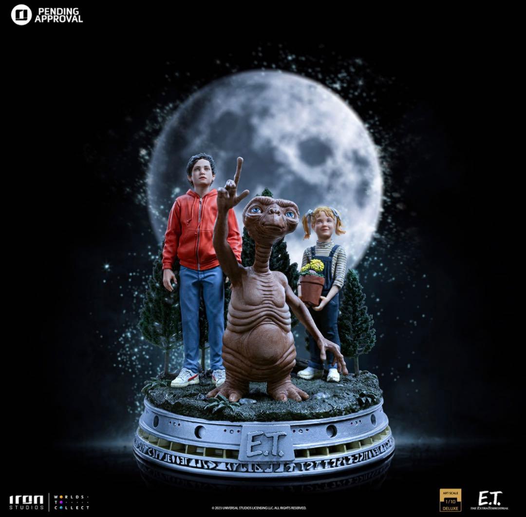 美品E.T.＆エリオット＆ガーティ アイアンスタジオ iron studios
