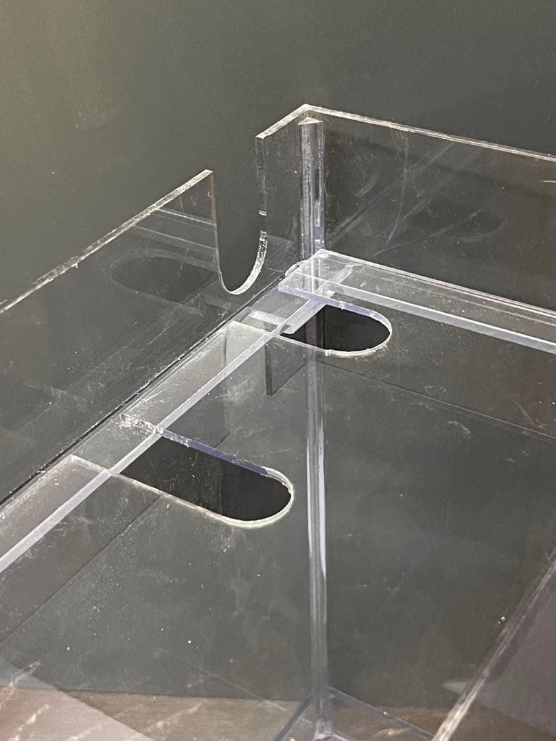 一点限定　レアサイズ　450ｘ450ｘ600㎜オーバーフロー水槽 セット