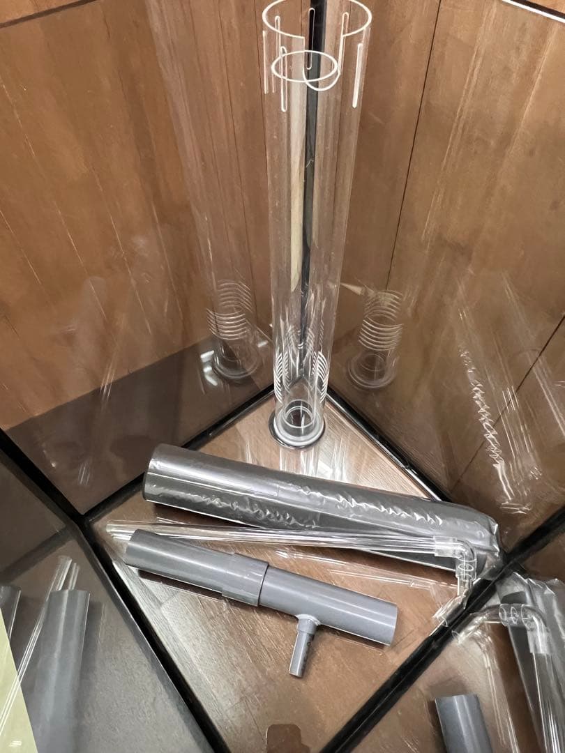 一点限定　レアサイズ　450ｘ450ｘ600㎜オーバーフロー水槽 セット