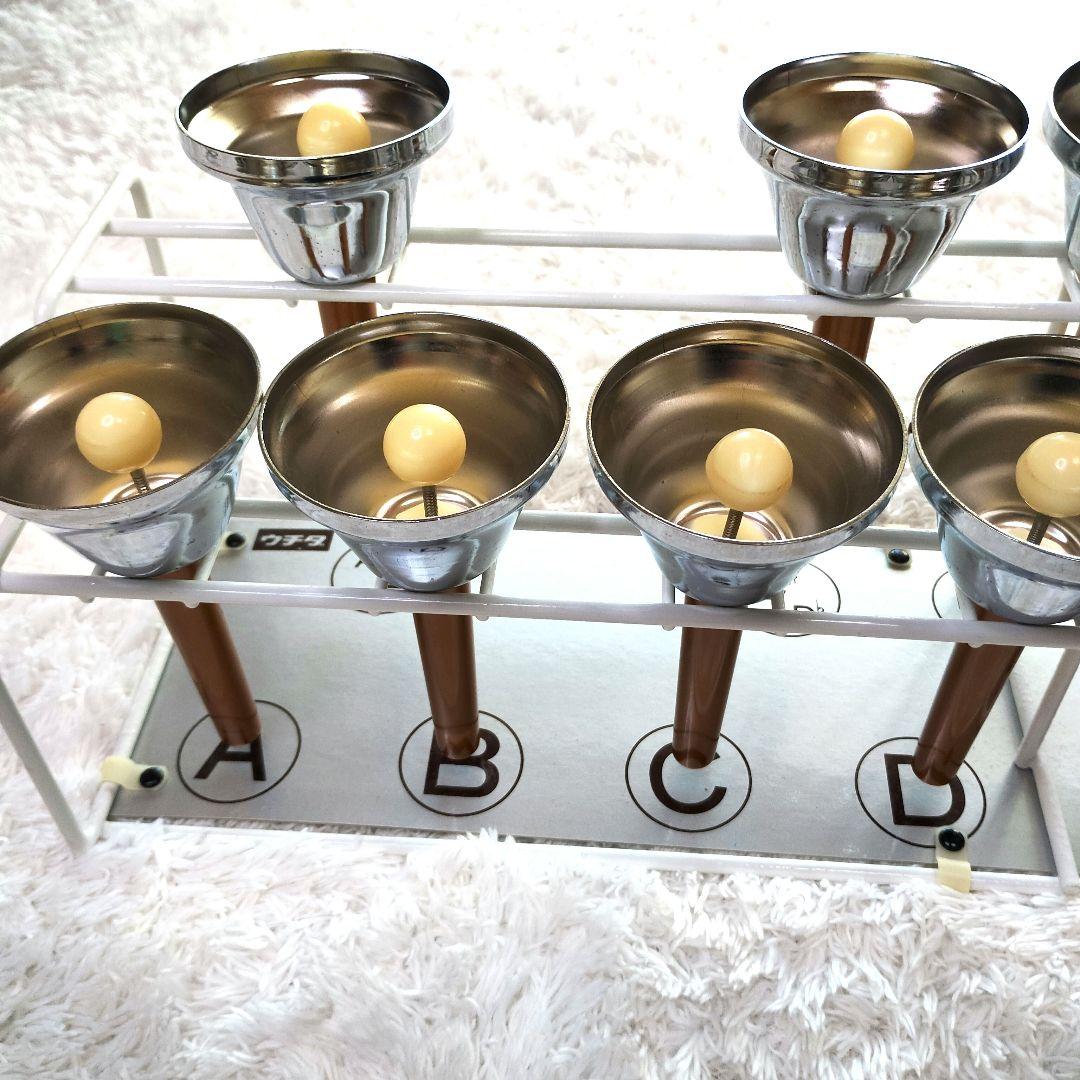 ミュージックベル✨️ 内田洋行 20音 スタンド UCHIDA ハンドベル