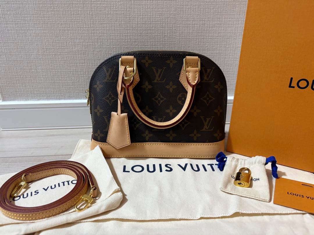 「美品」ルイヴィトン アルマBB