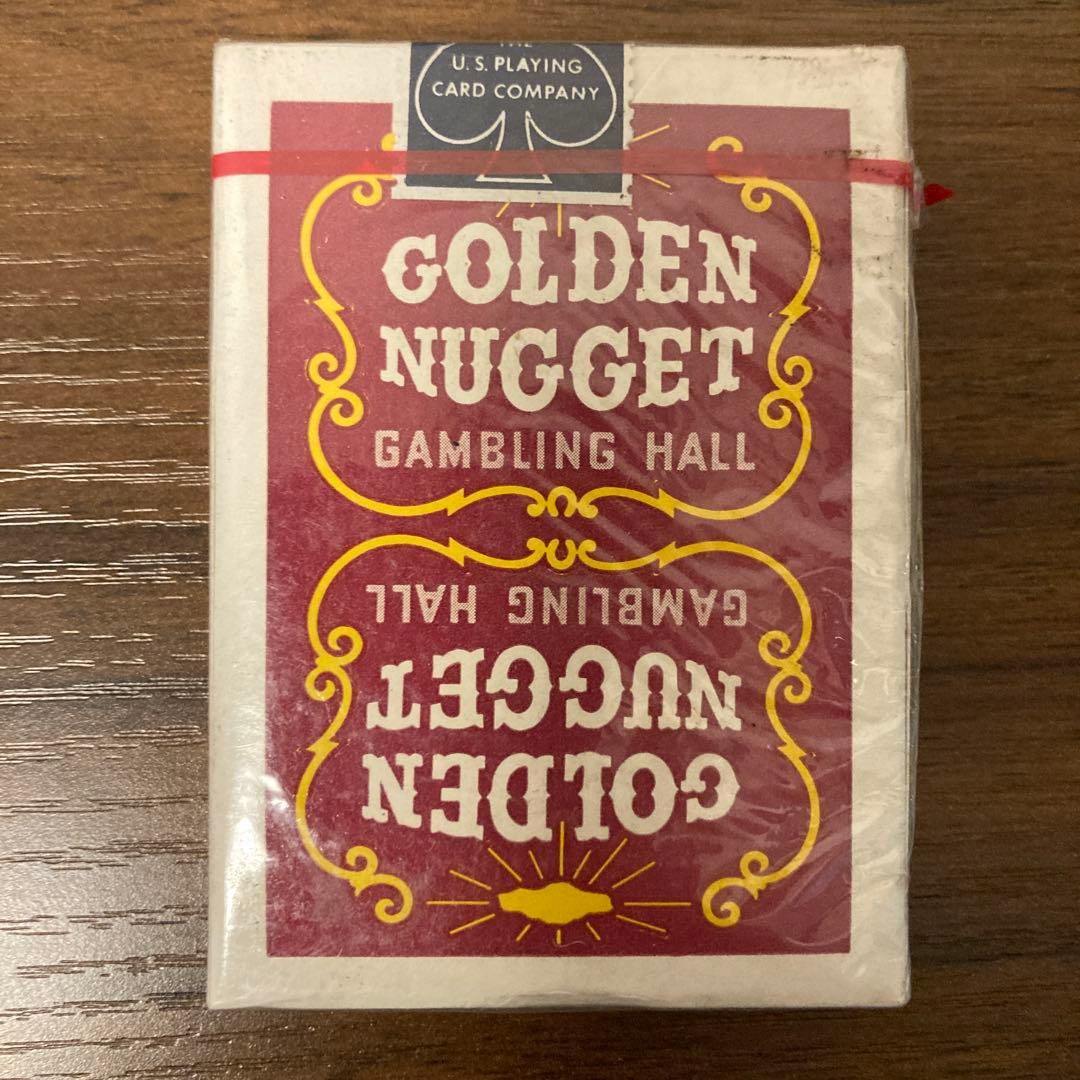 【vintage】GOLDEN NUGGED RED