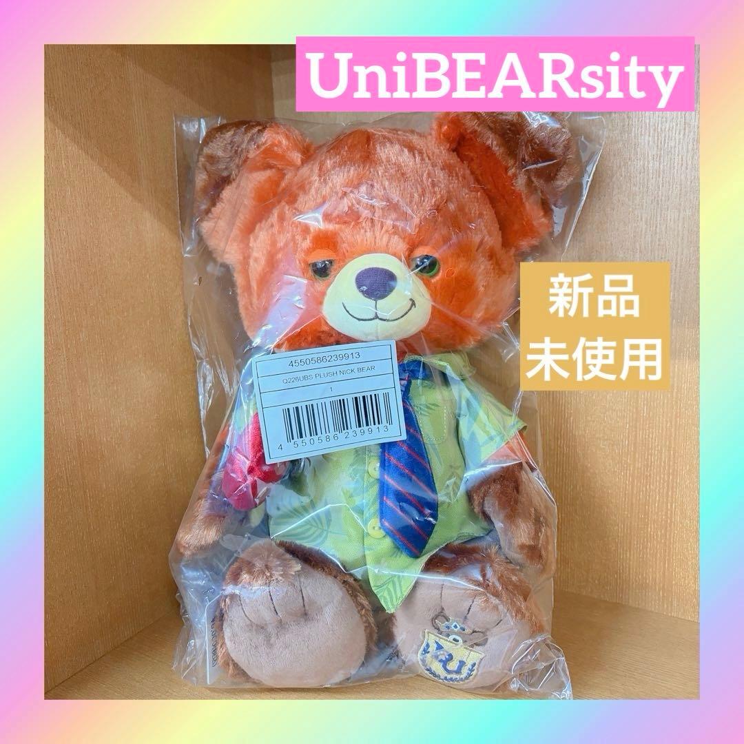 ニック　ワイルド　ユニベア パウシクル　ズートピア　2 ぬいぐるみ　M