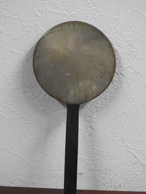 銅鏡　花　二羽の鳥　M691