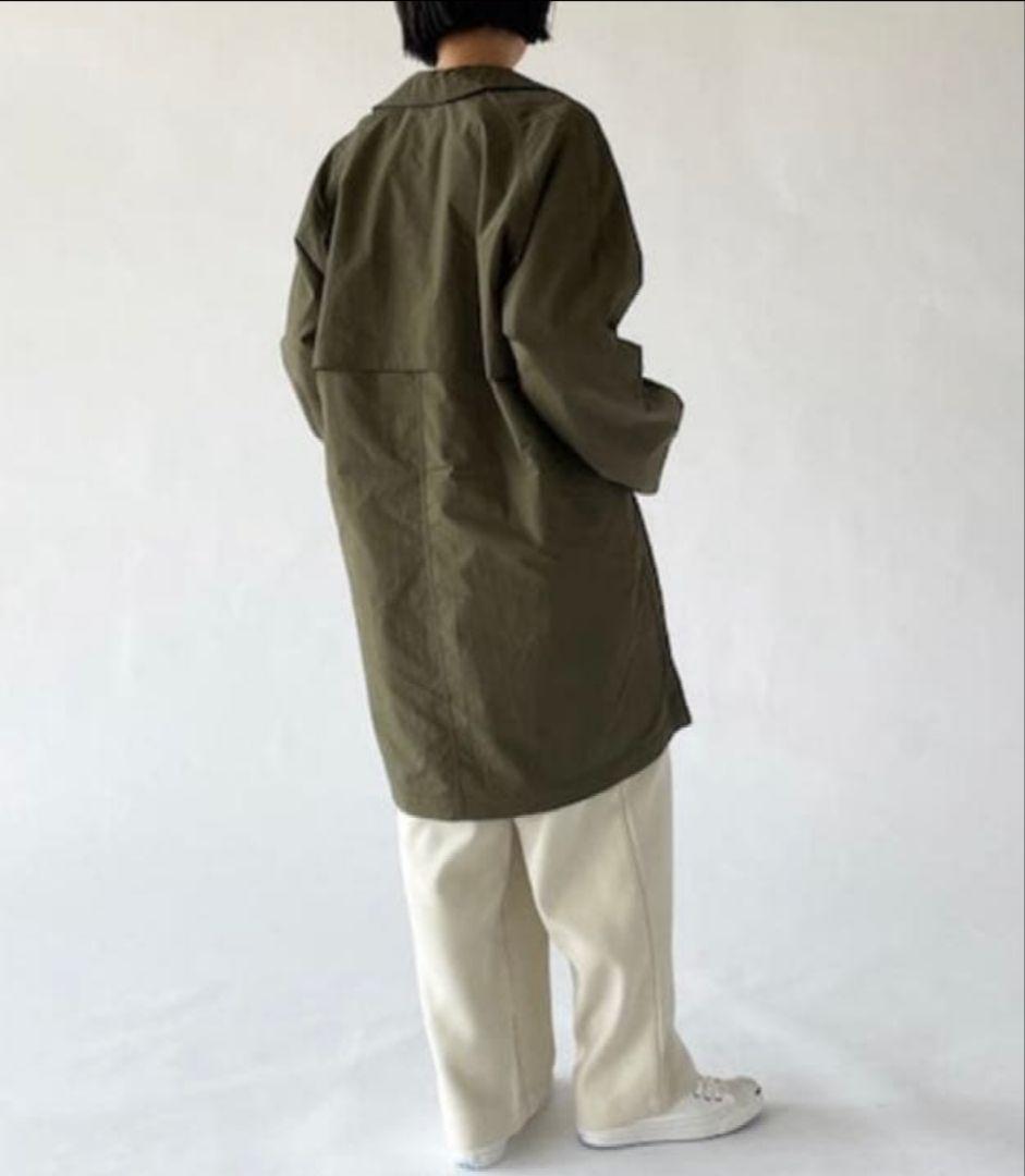 ORCIVAL ボタンレスチェスターコート 極美品 Bshop ナイロンコート