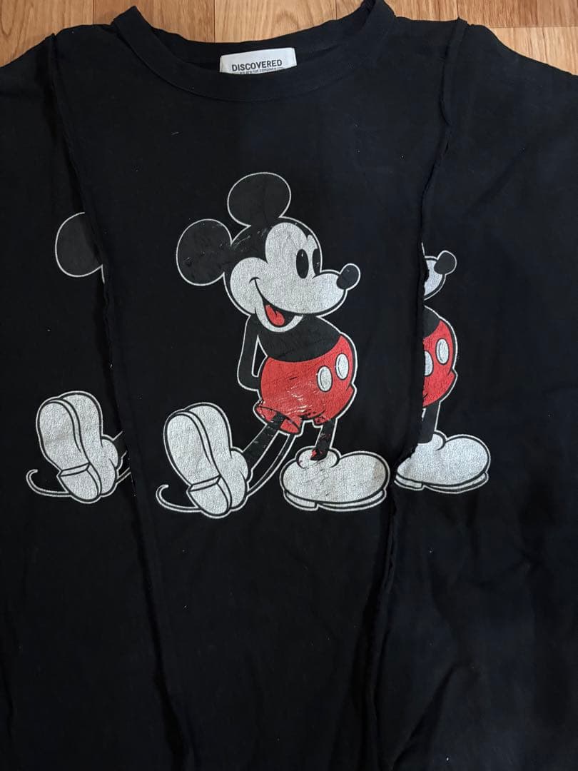 a*a様 【別注】DISCOVERED Mickey Wide Tee ミッキー