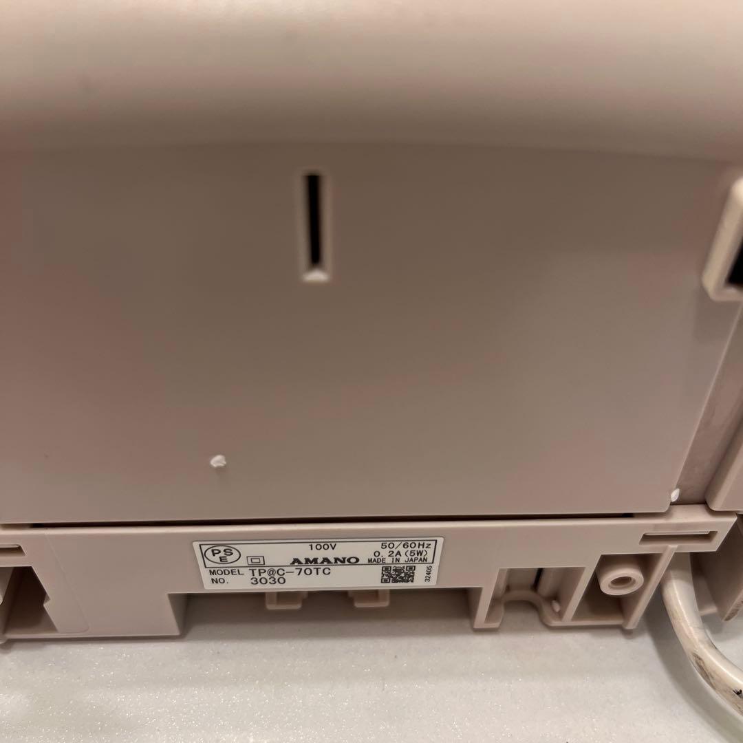 AMANO Time P@CK III タイムパック　勤怠