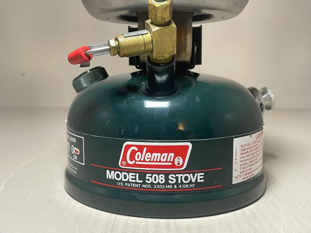 じ*る様 コールマン　携行型 バーナー ストーブ 1989年 3月/4月