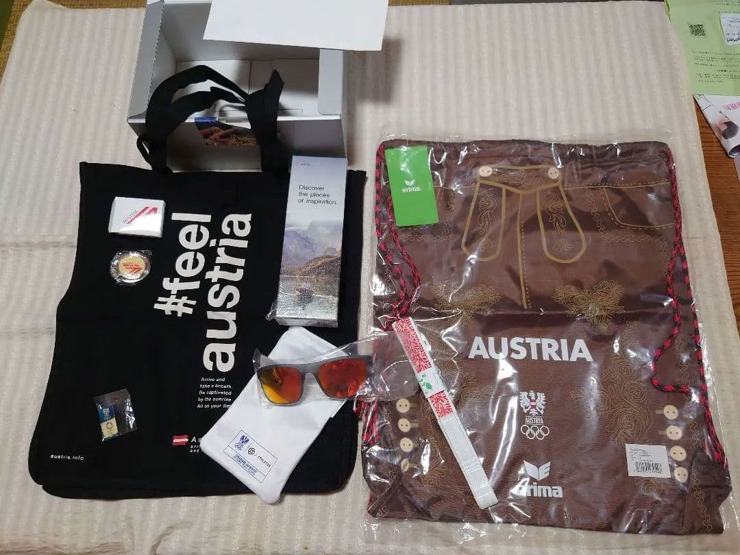 東京五輪 オーストリアチーム公式グッズの詰め合わせ♪