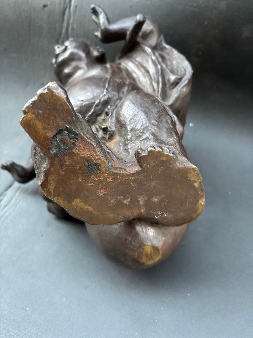 置物　真鍮　銅