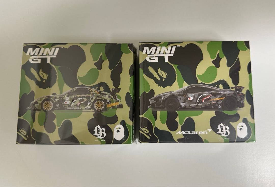 東京オートサロンLiberty walk Bape MINIGT 6台　lbwk