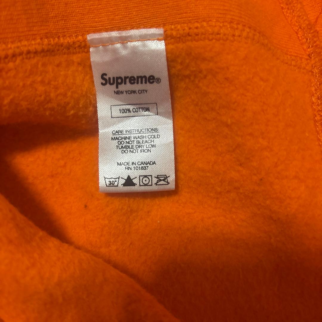 supreme PLAYBOY オレンジ フード付きパーカー