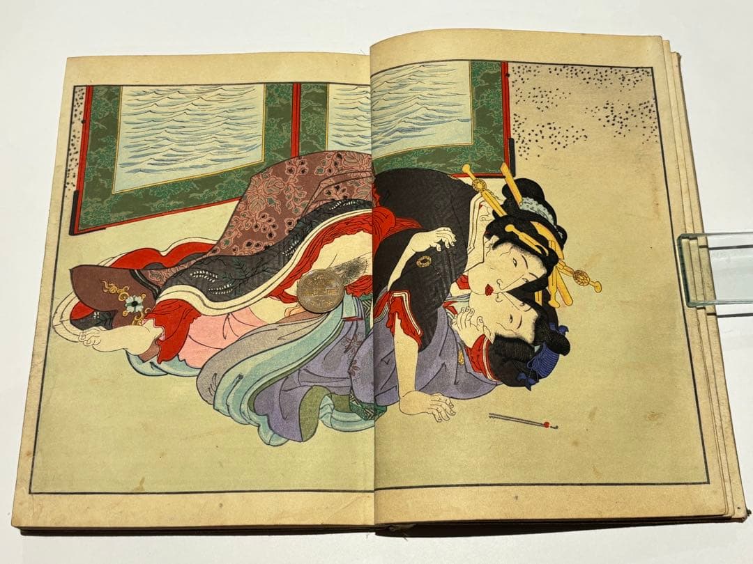 「艶姿娛集余情」楊洲周延画 明治初期刊 揃3冊|艶本 春画 浮世絵 和本