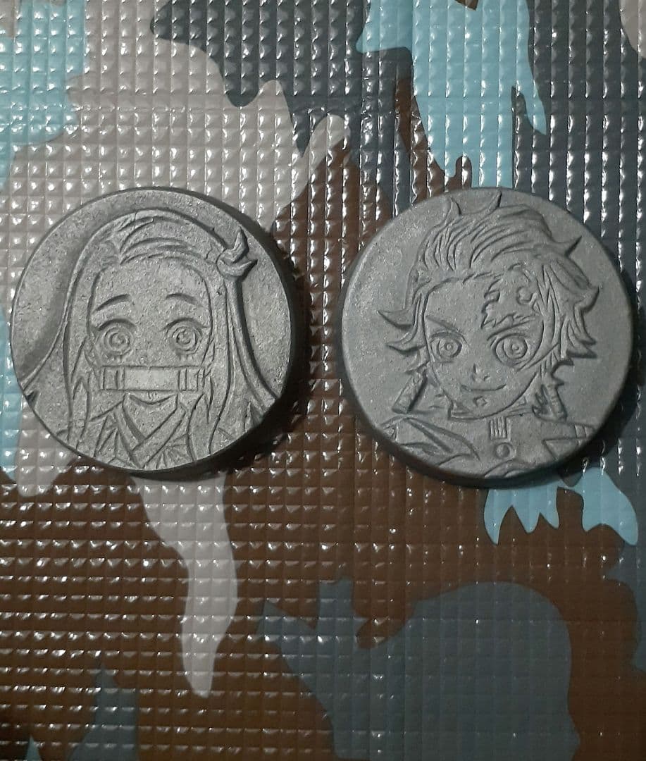 鬼滅の刃 × 瓦のまち 鬼師 鬼コラボ 瓦 ペーパーウェイト鬼福 製鬼瓦所