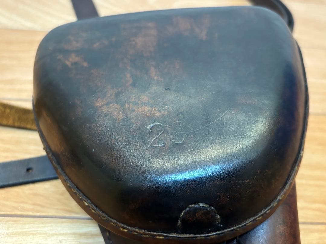 南部十四年式 拳銃嚢 斜革付