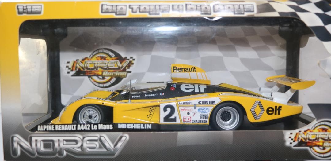 ノレブ製 アルピーヌ・ルノーA443 ル・マン1978　1/18 　中古品
