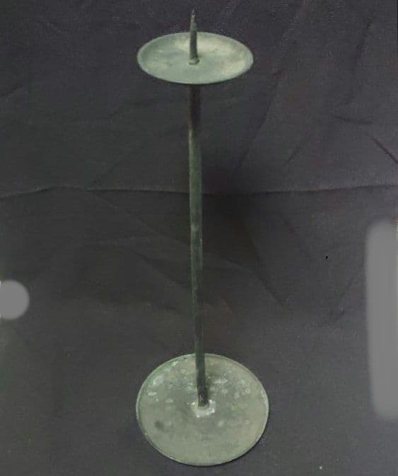 燭台　銅製　大型　高さ約59cm　キャンドルスタンド　アンティーク　骨董　ウラ1