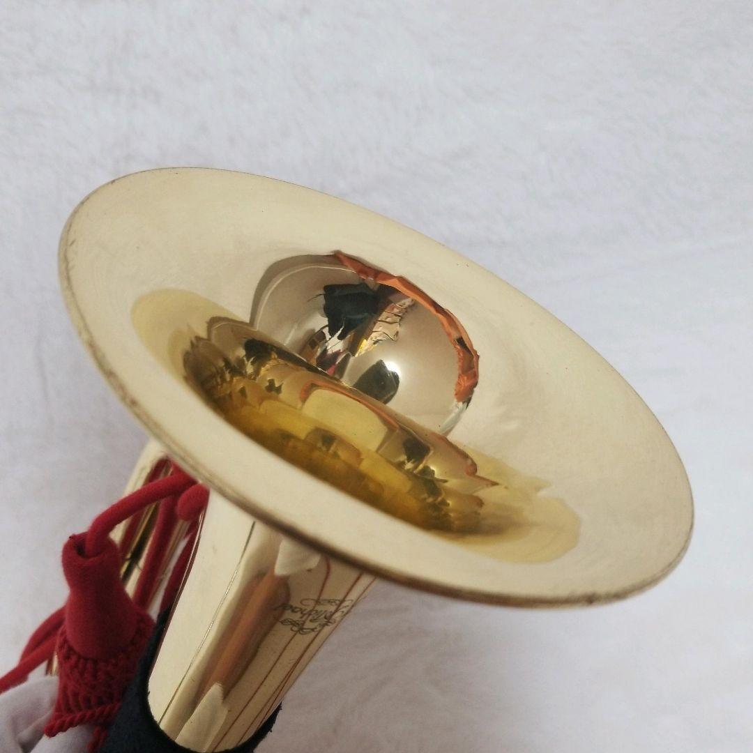 陸上自衛隊　らっぱ　信号らっぱ　 ラッパ ケース付き　らっぱ手