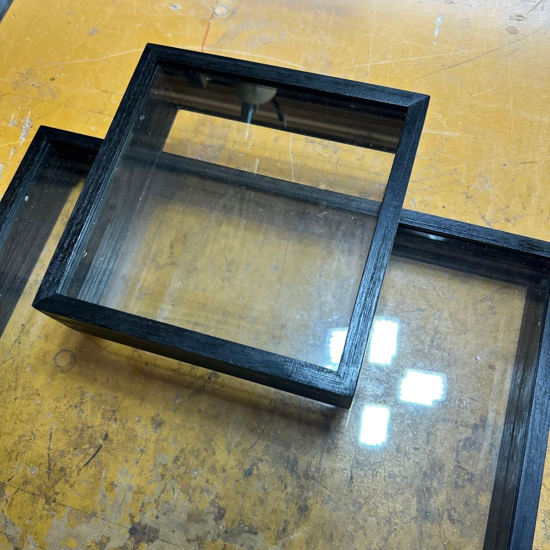 大型標本箱　2箱　小型標本箱　1箱六角形標本箱　1箱