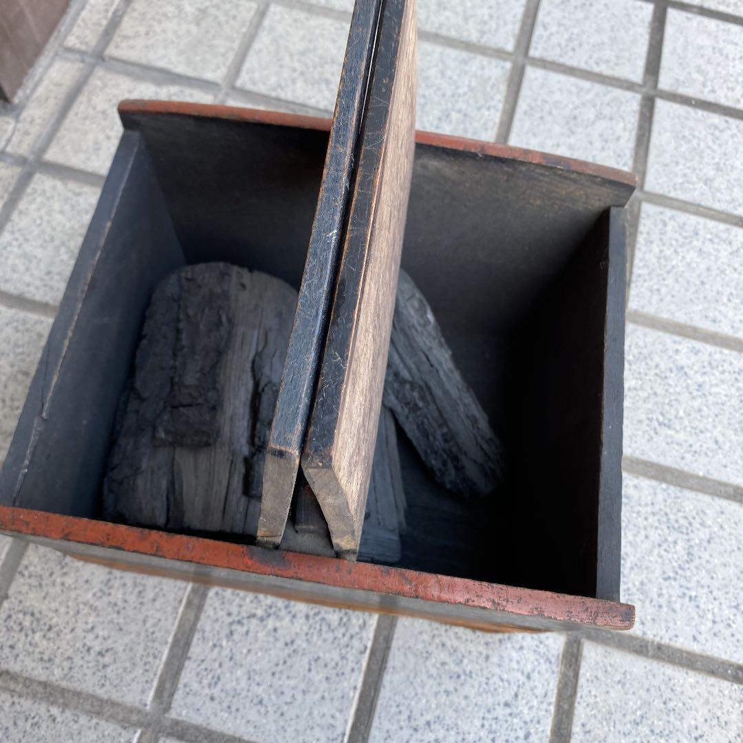 再値下げ！　炭箱　骨董品