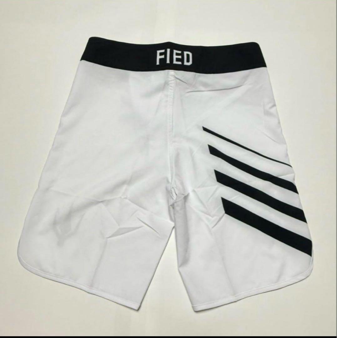 FIED ファイド サーフパンツ メンズ フィジーク ホワイトストライプ 水着