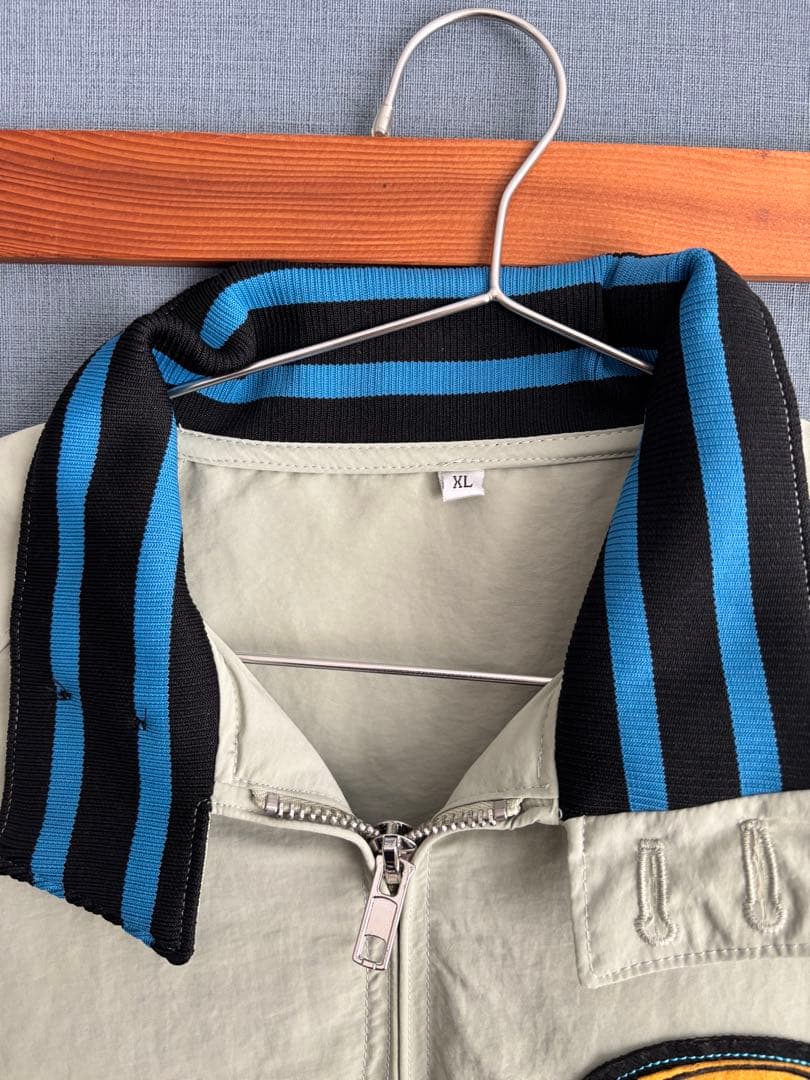 ずとまよ テクノプア バーシティジャケット Light Gray XLサイズ