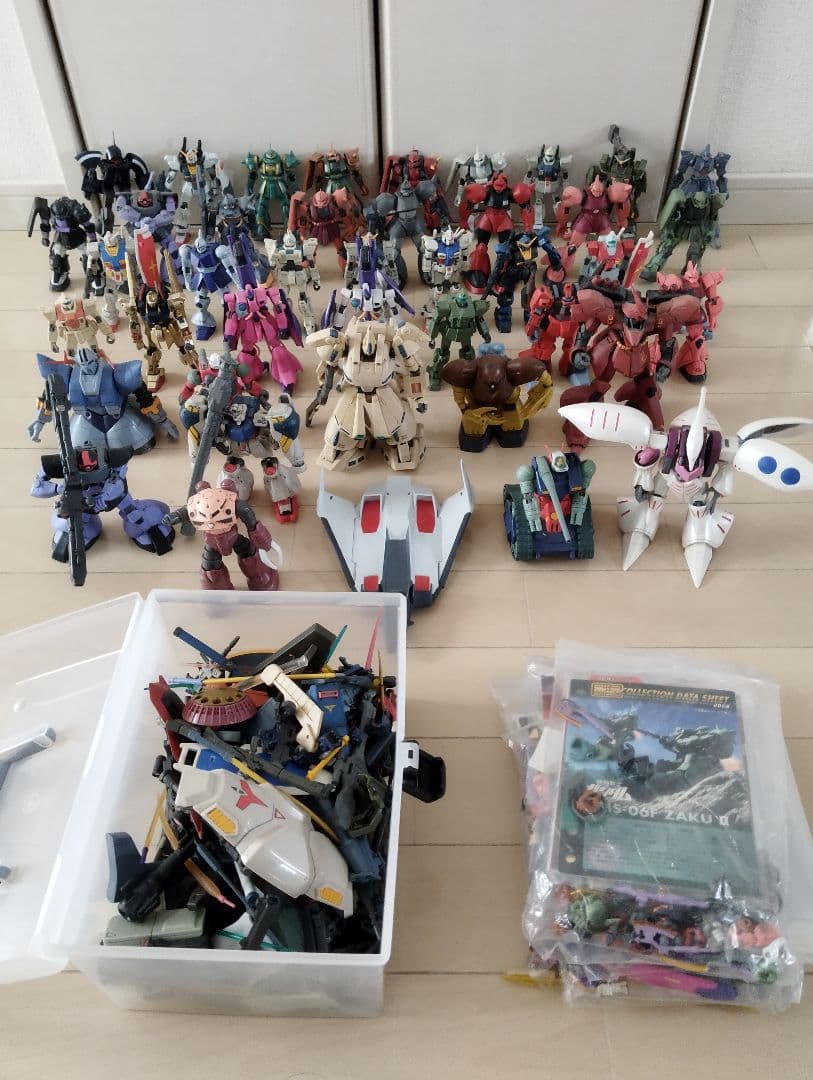 現状渡し モビルスーツインアクション MS ガンダム 43体セット まとめ売り