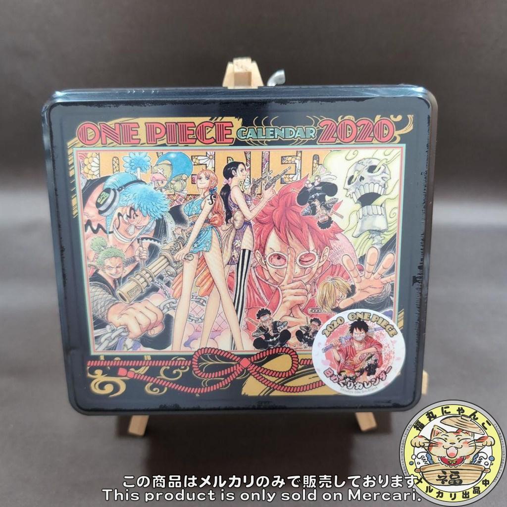 ワンピースコミックカレンダー特製缶入り日めくりカレンダー 2020②　未開封品