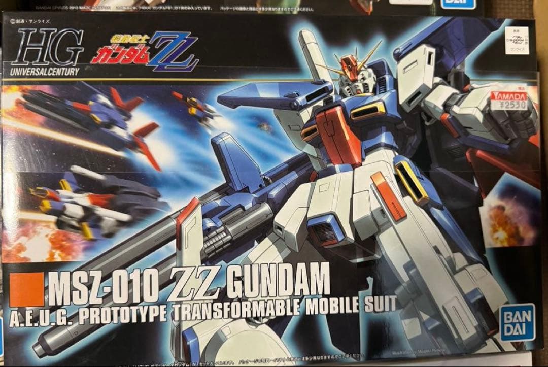 ガンプラ　ΖΖガンダム　など　主人公機セット