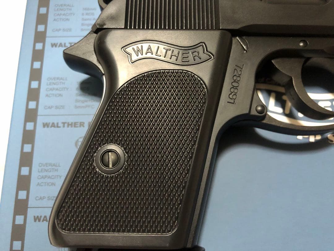 マルシン ワルサーPPK アーリー　マットブラックABS モデルガン 最新ロット