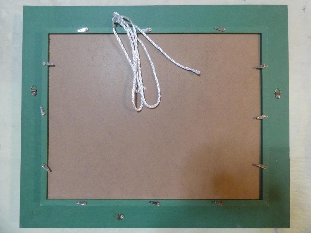 油絵　額付き　ジミー大西　 【　恐龍　】手描き　F6