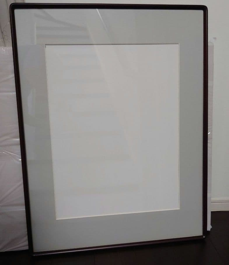 大判　額縁　850×660　マット付