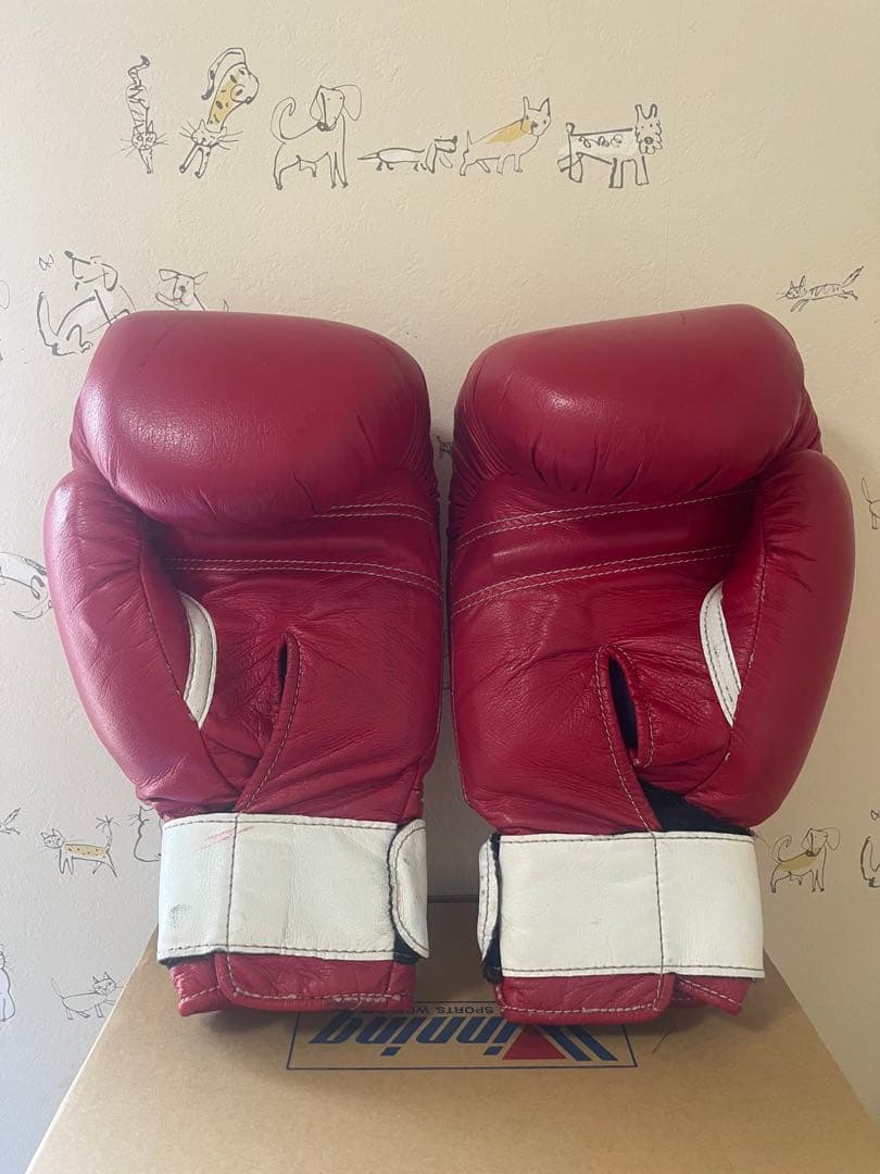 Winning ボクシンググローブ 14oz レッド　ソフトタイプ