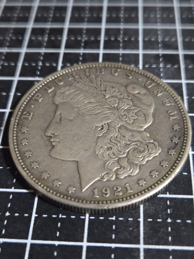 美品 1921 モルガン・ダラー 銀貨　sv900 アメリカ 外国