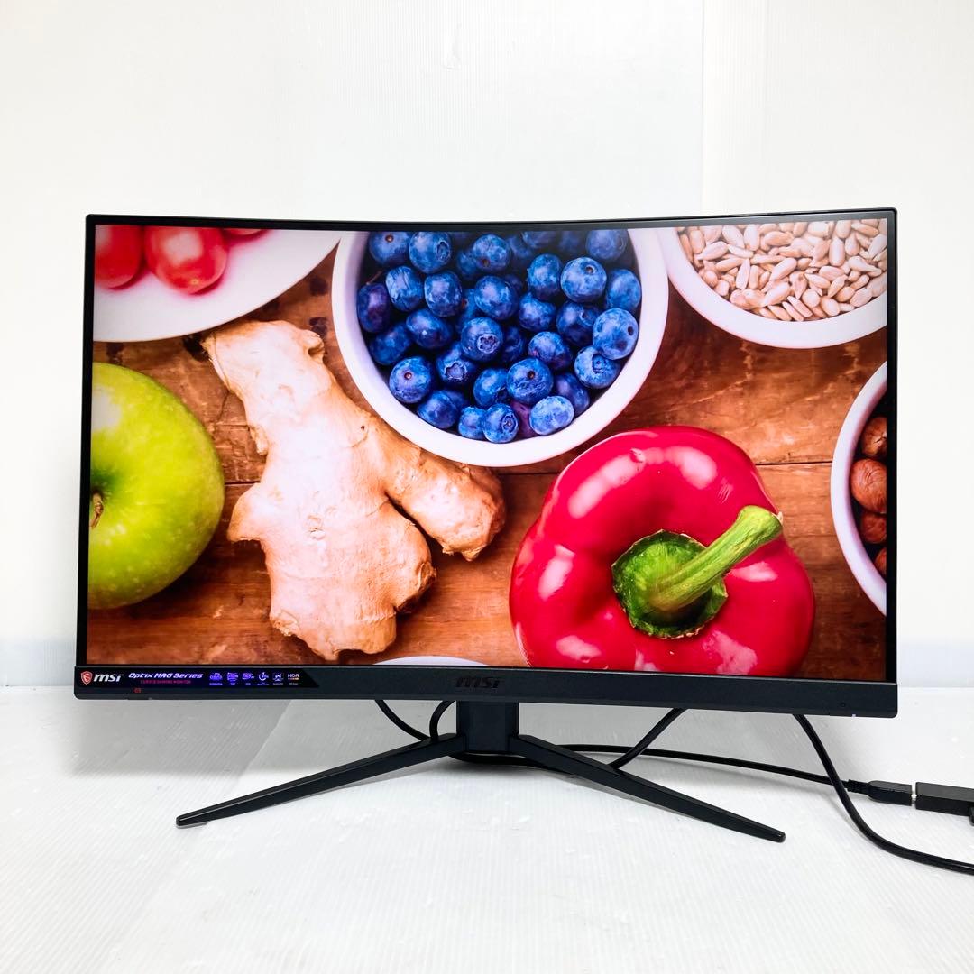 極美品 MSI Optix MAG272C ゲーミングモニター ディスプレイ