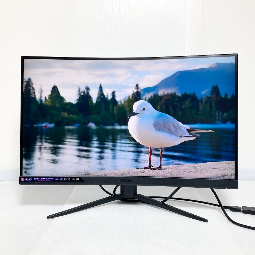 極美品 MSI Optix MAG272C ゲーミングモニター ディスプレイ