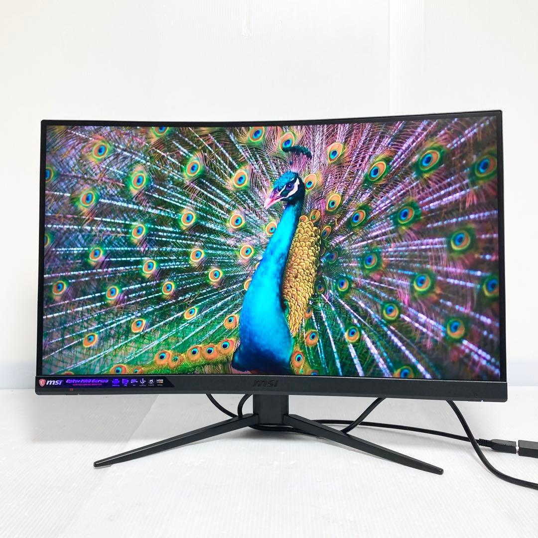 極美品 MSI Optix MAG272C ゲーミングモニター ディスプレイ