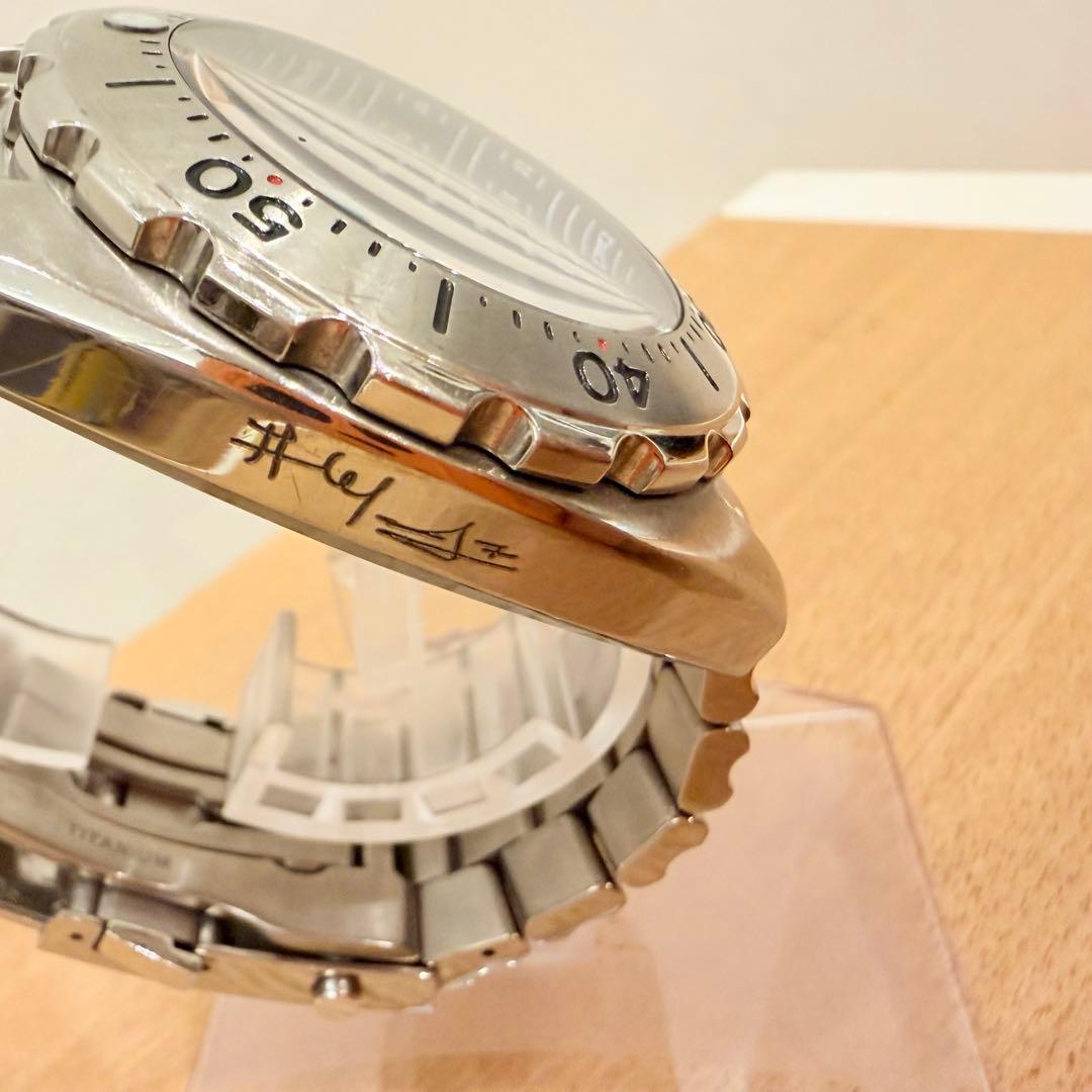 SECTOR 600 クロノグラ チタン 腕時計 セクター Titan