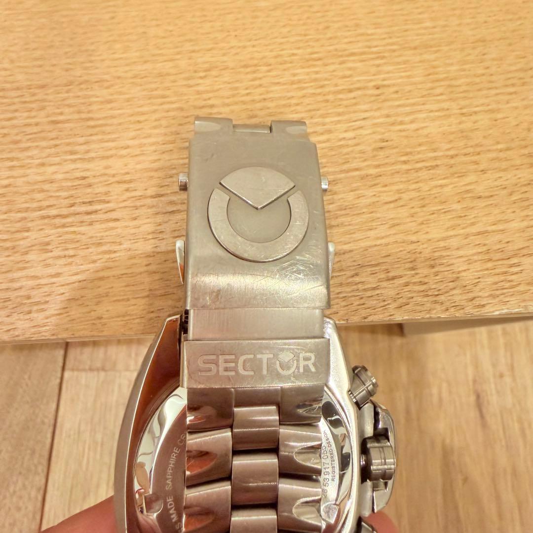 SECTOR 600 クロノグラ チタン 腕時計 セクター Titan