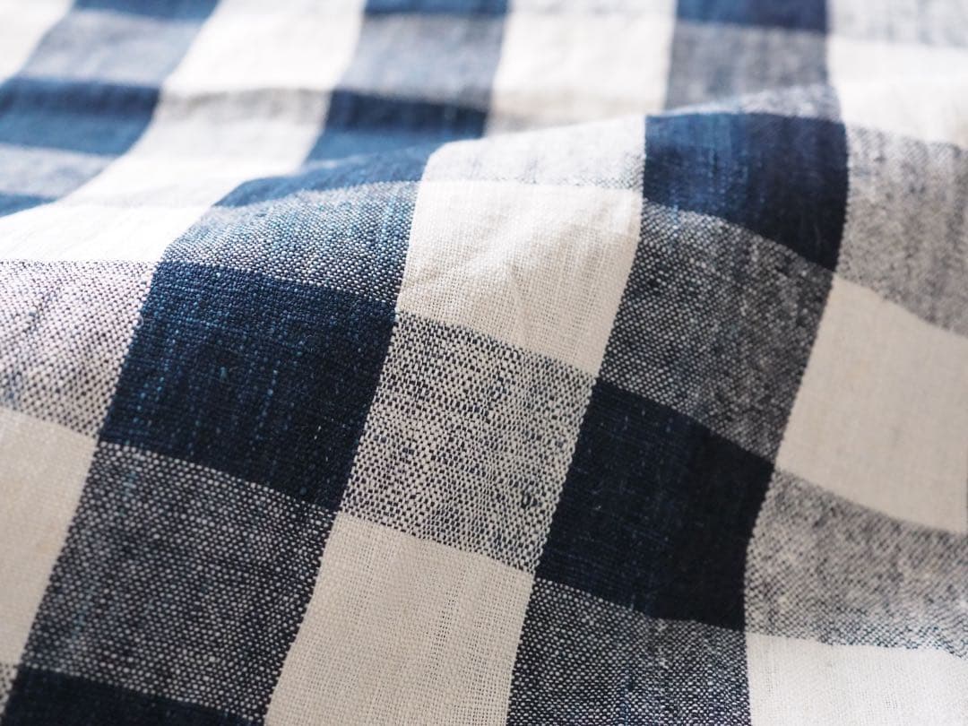 丹波布 民芸 民芸運動 柳宗悦 木綿 手織り 手紡ぎ 草木染め 生地 チェック