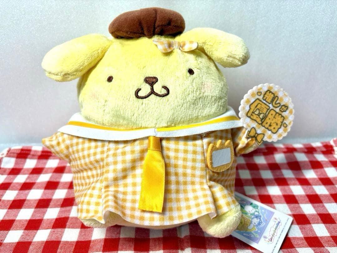 新品タグ付き　ポムポムプリン 推しが優勝！ぬいぐるみ　廃盤